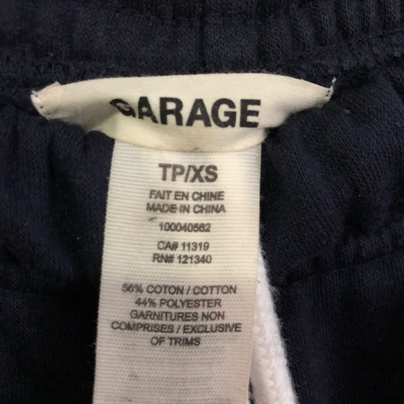 GARAGE NAVY BLUE JOGGERS - SIZE EXTRA SMALL - Picture 4 of 4